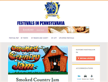 Tablet Screenshot of festivalsinpa.com